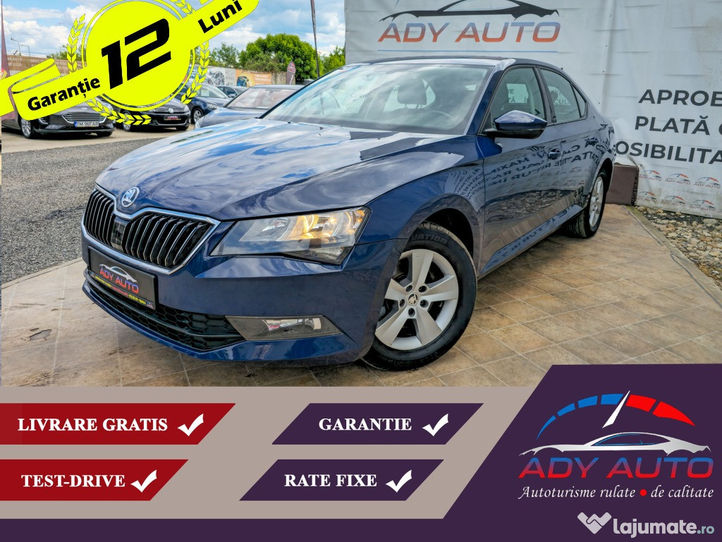 Skoda Superb 2018, Euro 6, 2.0TDI, Livrare Gratis. Garantie 12 luni.