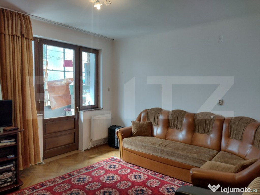 Apartament 2 camere, grădină, parcare în CF, zonă verde,