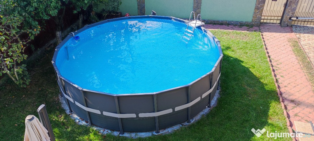 Piscina cadru metalic Intex UltraFrame XTR 549x132cm +filtru nisip nou