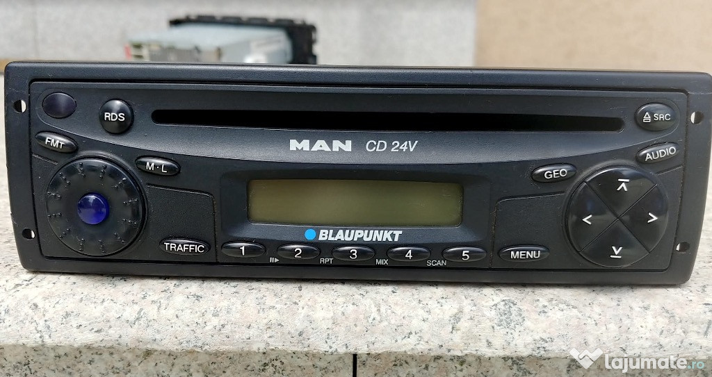 Blaupunkt MAN 24v casetofon CD auto Sony Pioneer JVC Kenwood Alpine