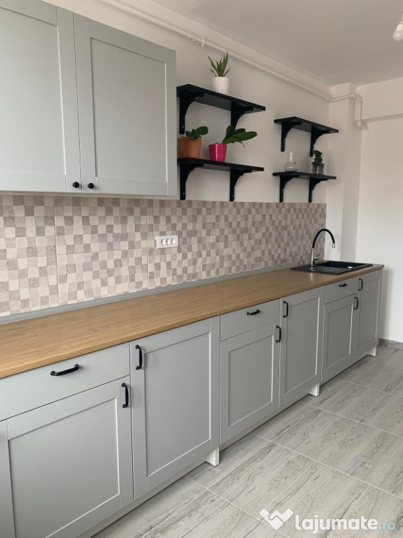 Apartament 2 camere (mobilat si utilat) parcare subteran Biruintei