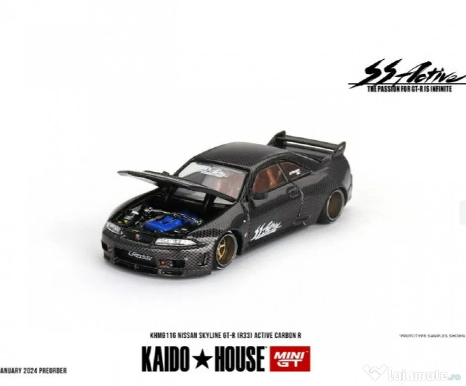 Macheta - Nissan Skyline GT-R (R33) Active Carbon R - 116
