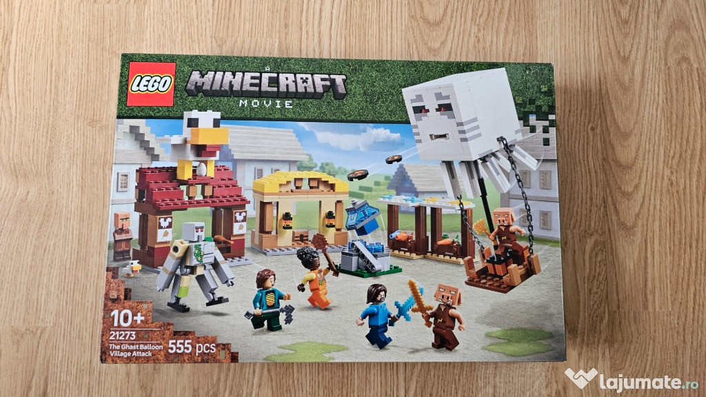 Minecraft movie LEGO Minecraft - Atacul baloanelor