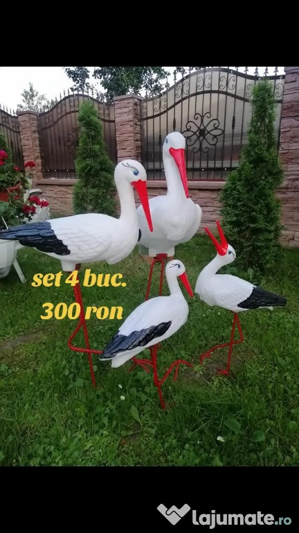 Barza plastic ornament