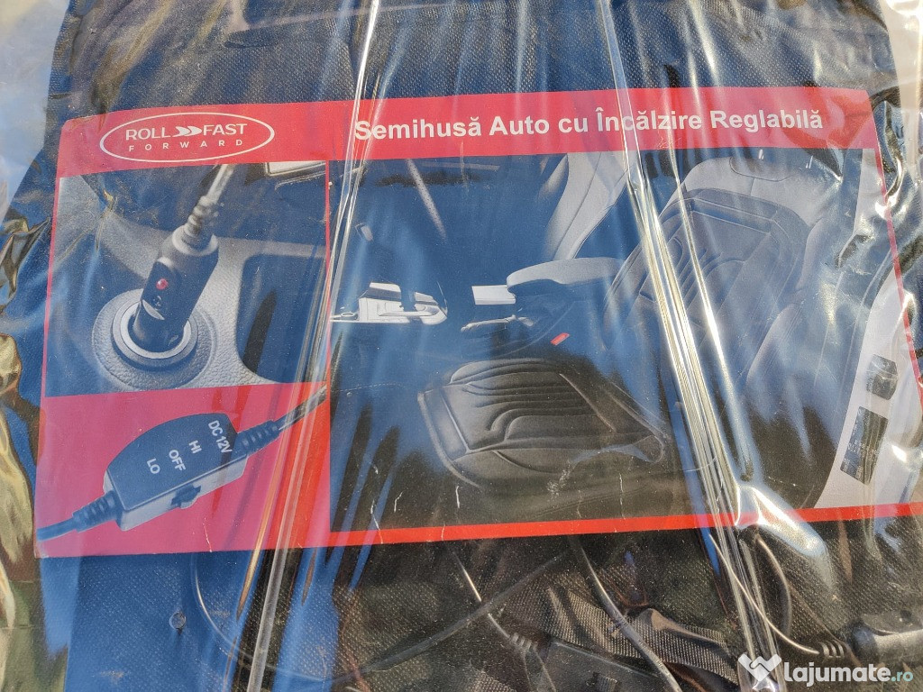 Husă încălzită pentru scaun auto cu temperatură reglabilă