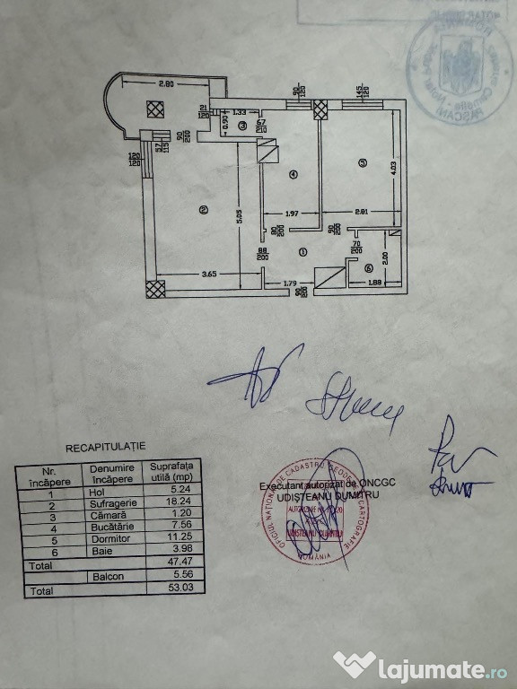 Închiriez apartament 2 camere Vale Pascani
