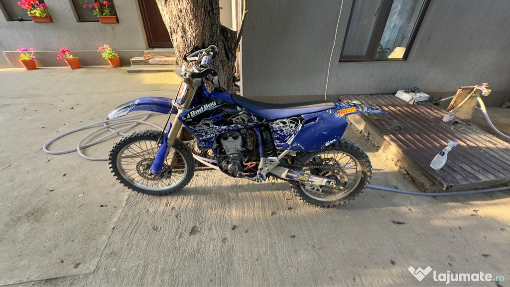 Yamaha yz 450f, motorul merge fara probleme, accept teste