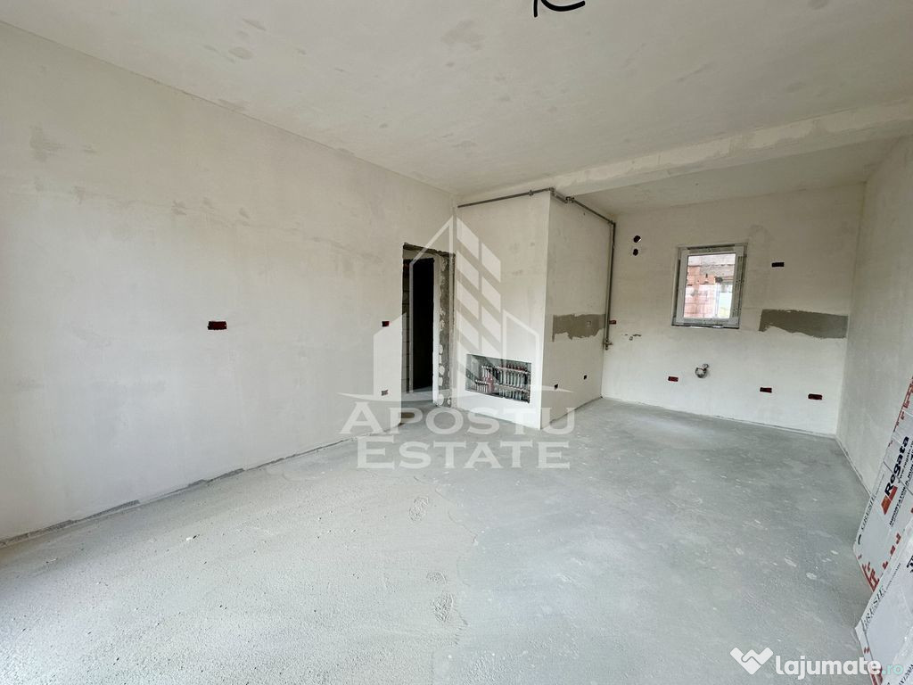 Apartament cu 2 camere, open space, Giroc