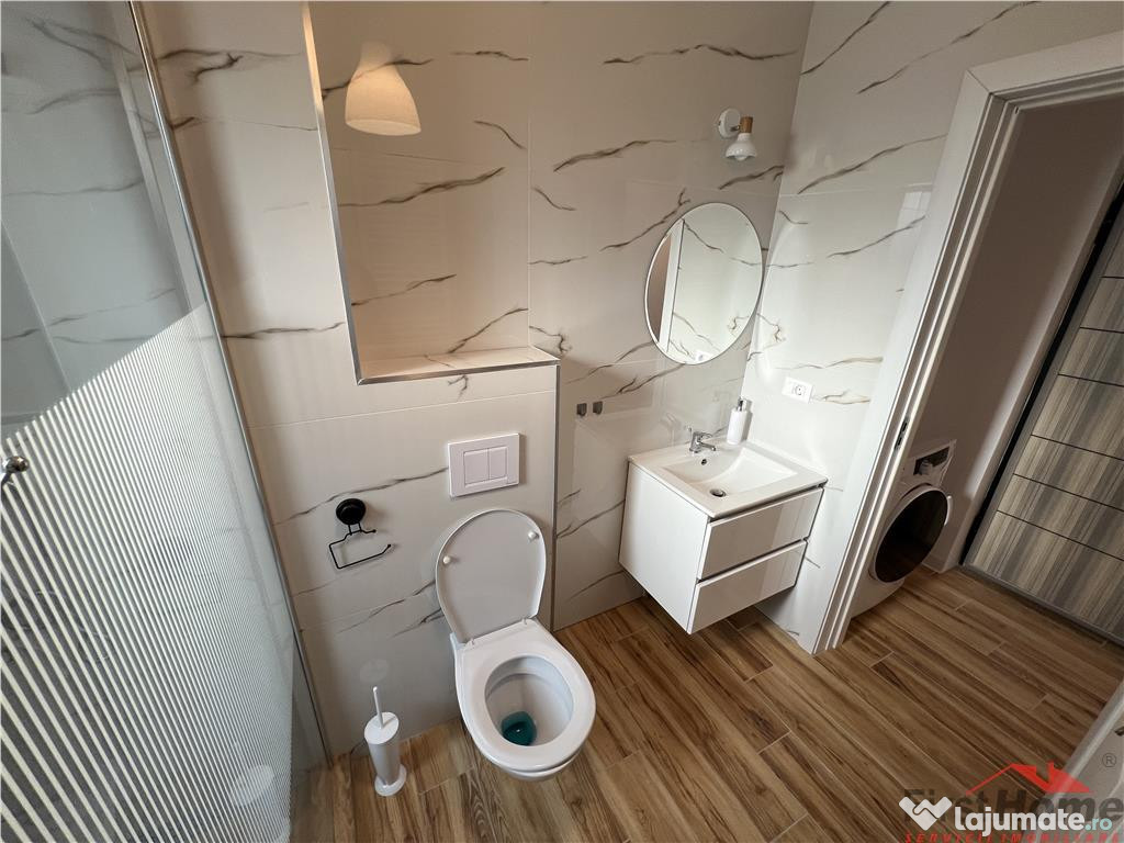 Studio parter, bloc nou, mobilat utilat premium,