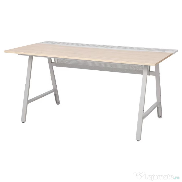 Birou ergonomic IKEA – reglabil, ideal pentru birou sau gaming, ca nou