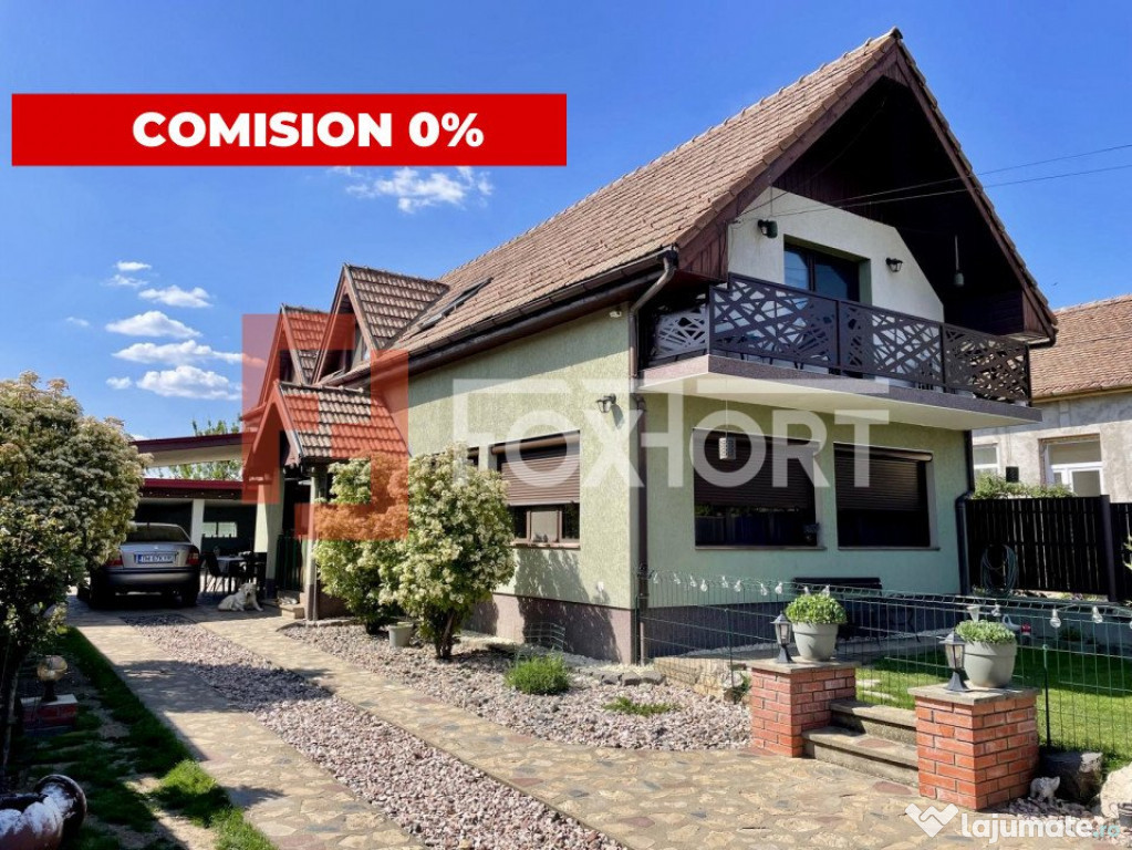 COMISION 0% Casa individuala 4 camere utilata, cu garaj dubl