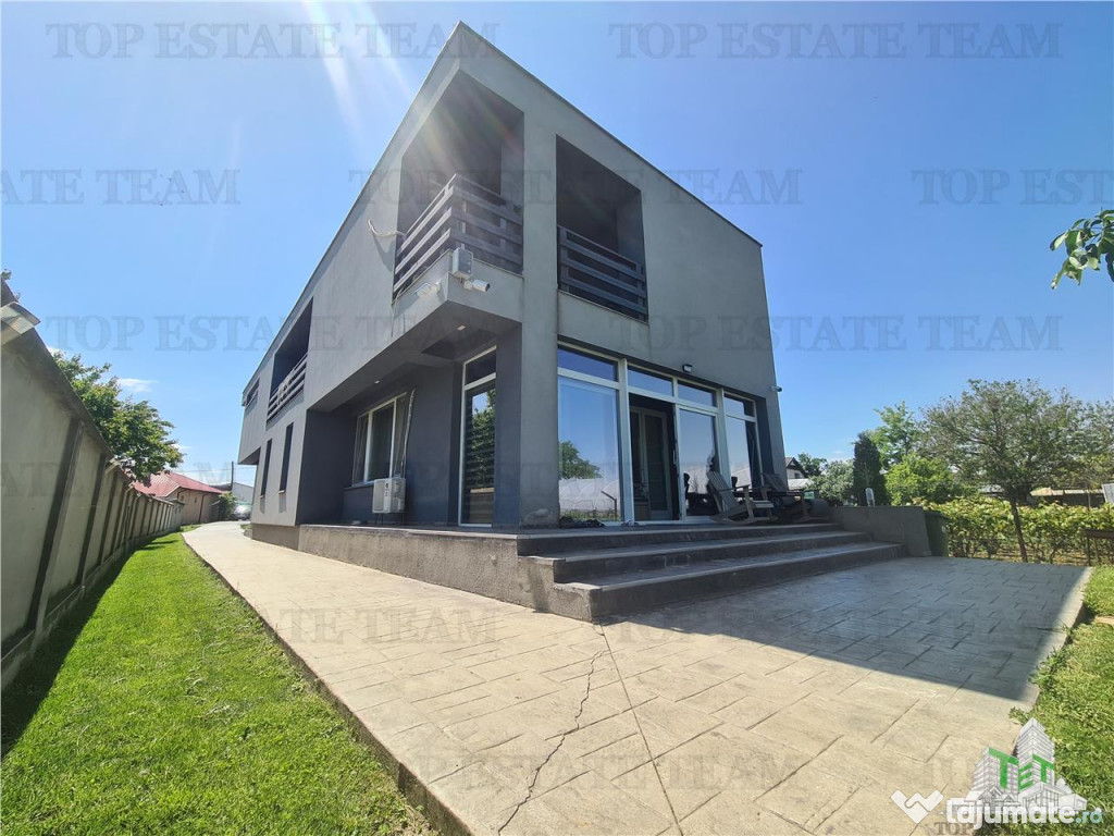 Vila de lux 5 camere cu gradina superba Cornetu