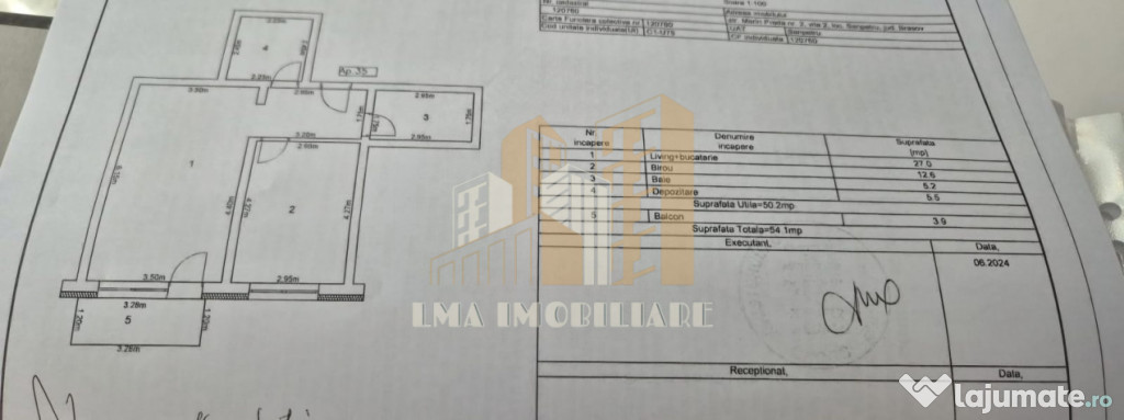 Apartament 2 camere tip Studio-Subcetate City 2