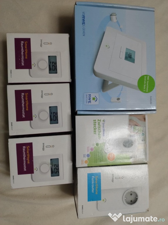 Sistem smart ,300 lei senzor miscare,50 lei priza, 50 lei termostat,