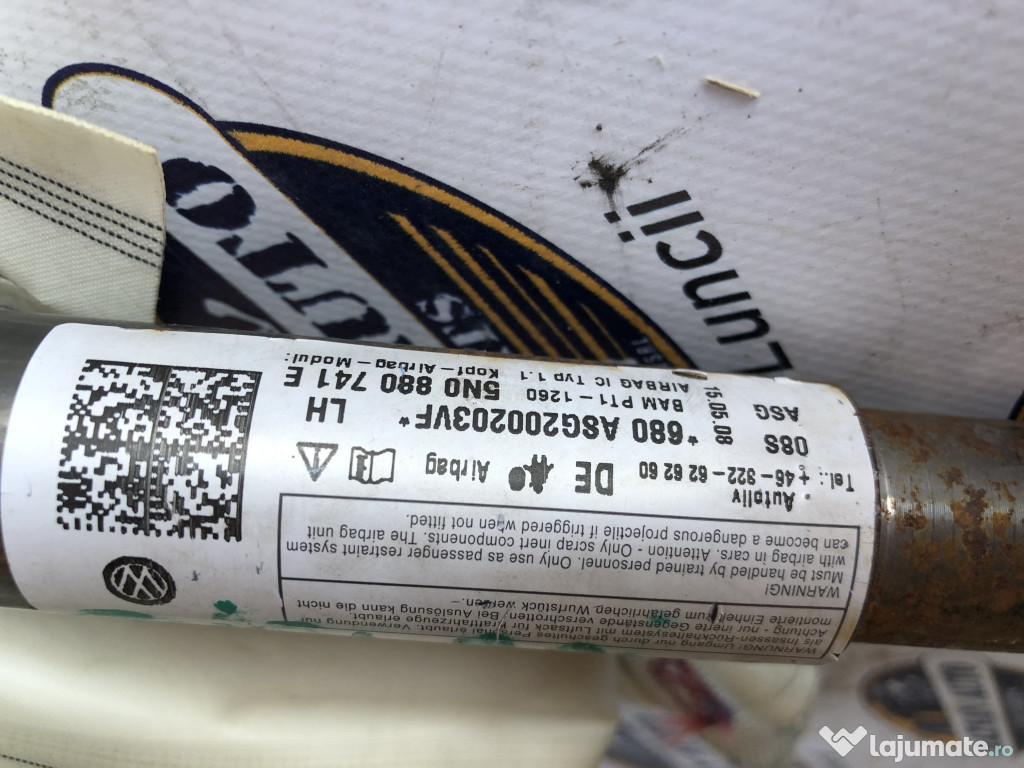 Airbag cortina stanga Volkswagen Tiguan 2008