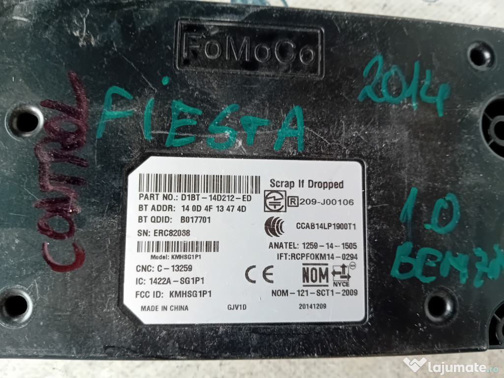Modul Control Ford Fiesta 2014