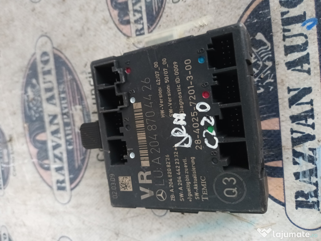 Modul Portiera Dreapta Fata Mercedes C 220 2010