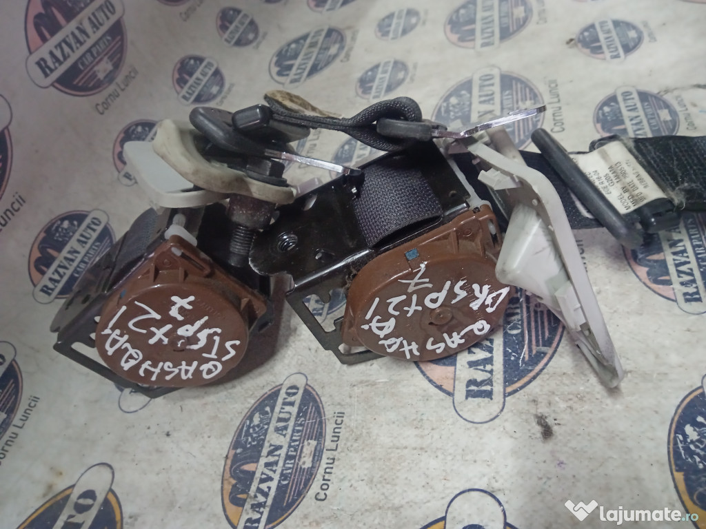 Set centuri spate stanga-dreapta Nissan Qashqai 2013