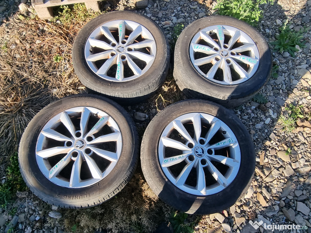 Jante 16 - 5 prezoane Skoda Octavia 3 2015