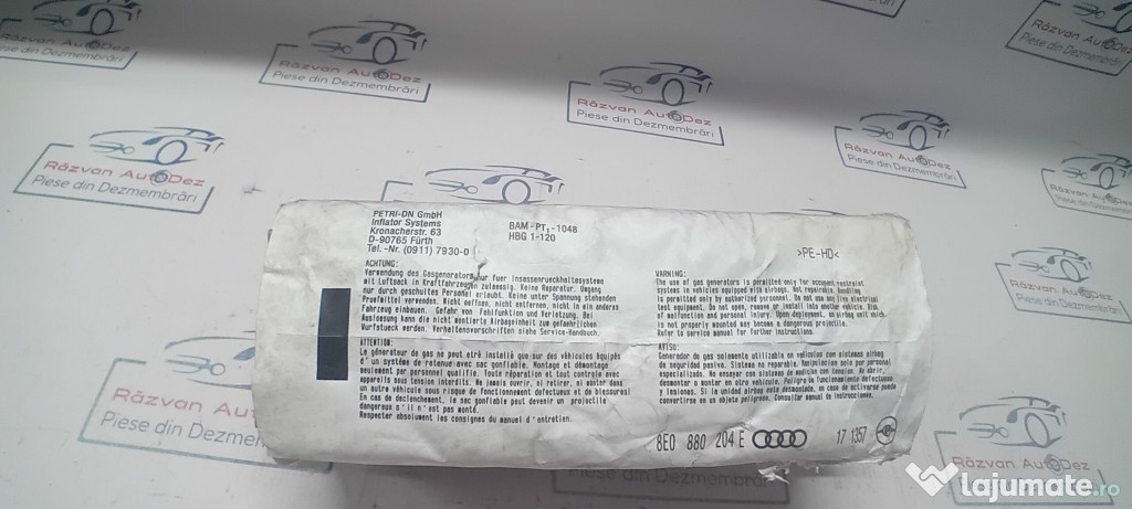 Airbag pasager Audi A4 B7 2007
