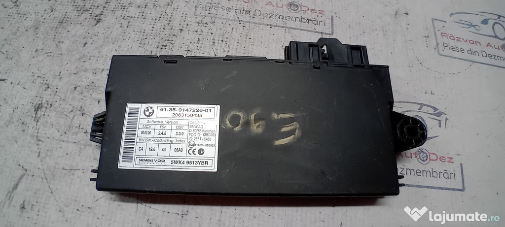 Calculator confort BMW E90 2009