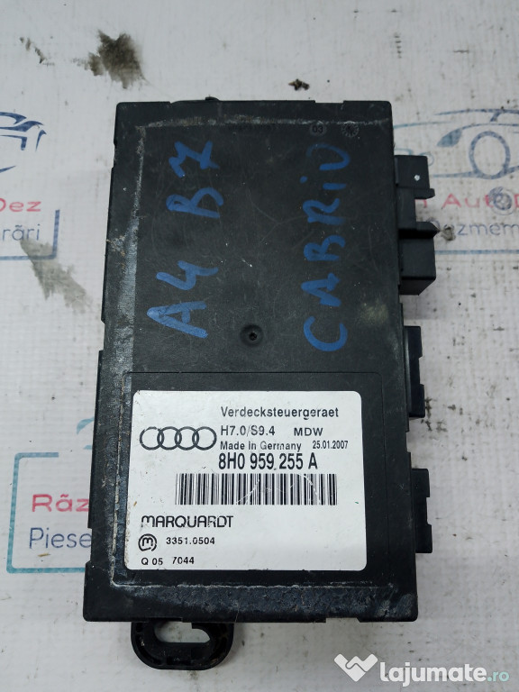 Calculator confort Audi A4 B7 2008