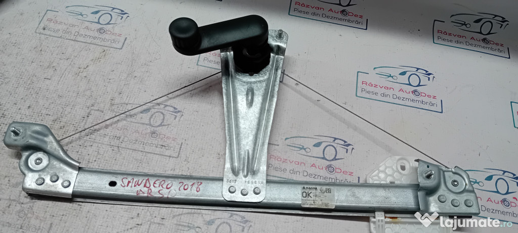 Macara geam dreapta spate Dacia Sandero 2018