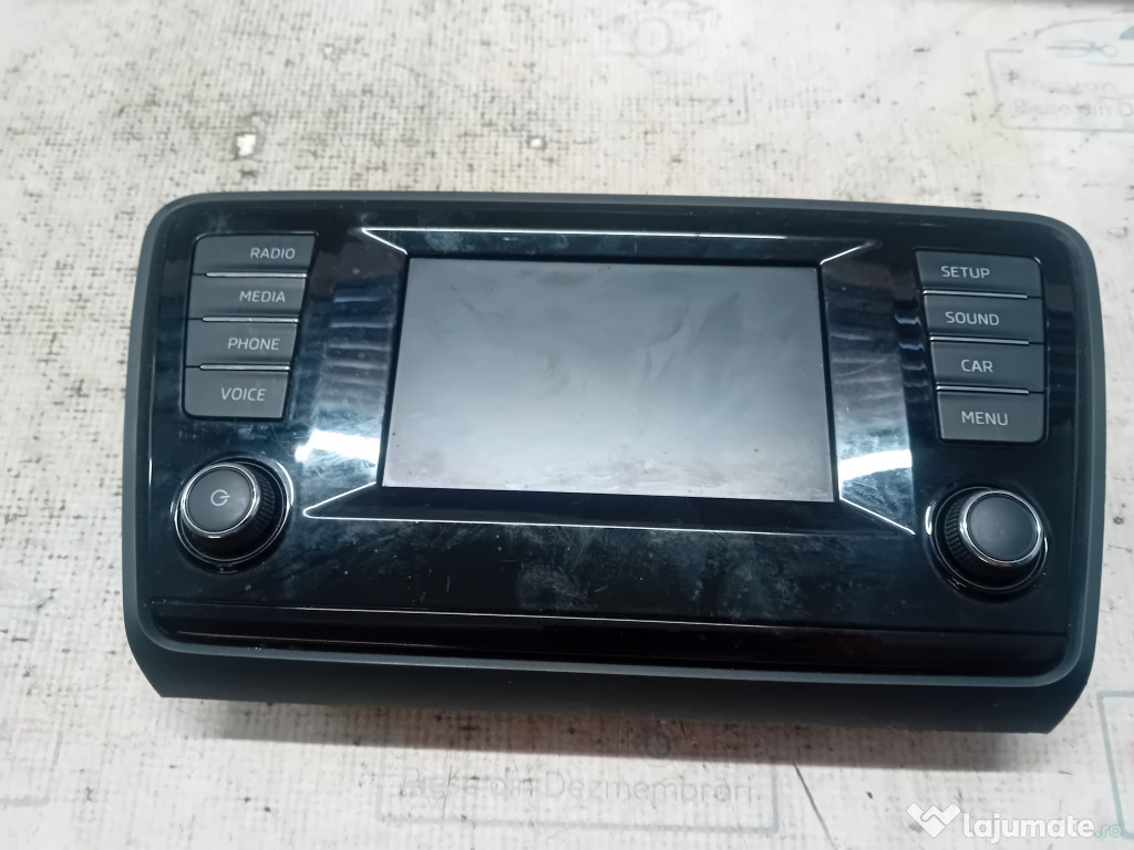 Display navigatie Skoda Octavia 3 2015