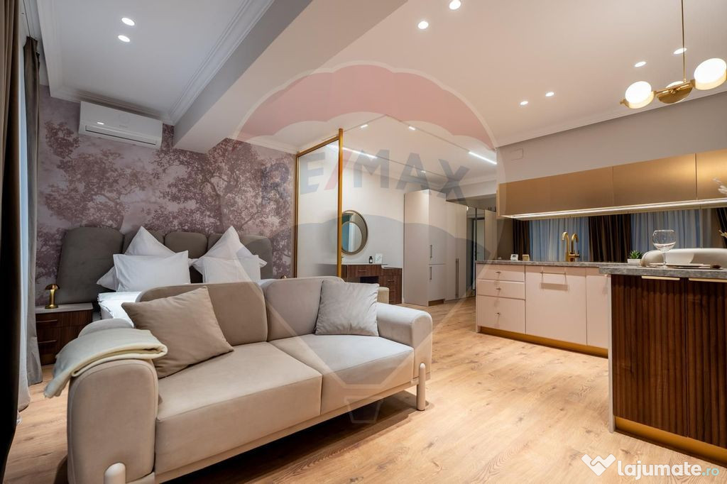 DE VANZARE STUDIO PREMIUM– Mobilat & utilat complet - P...