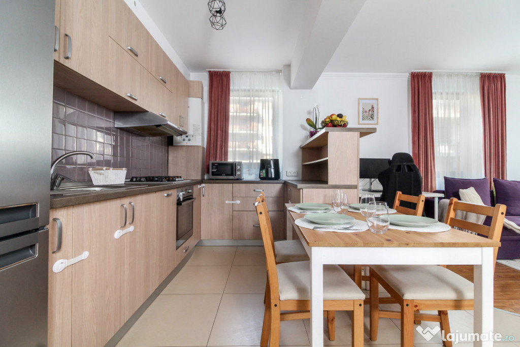 Comision 0% Apartament 2 camere, CURTE PRIVATA, bloc NOU, la