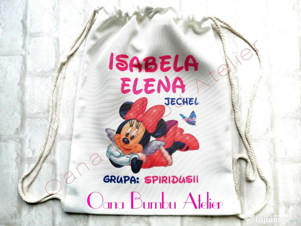 Saculet si etichete gradinita