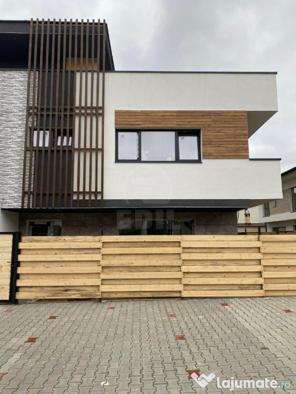 Casa cuplata,semifinisata,zona Parc Poligon, Floresti