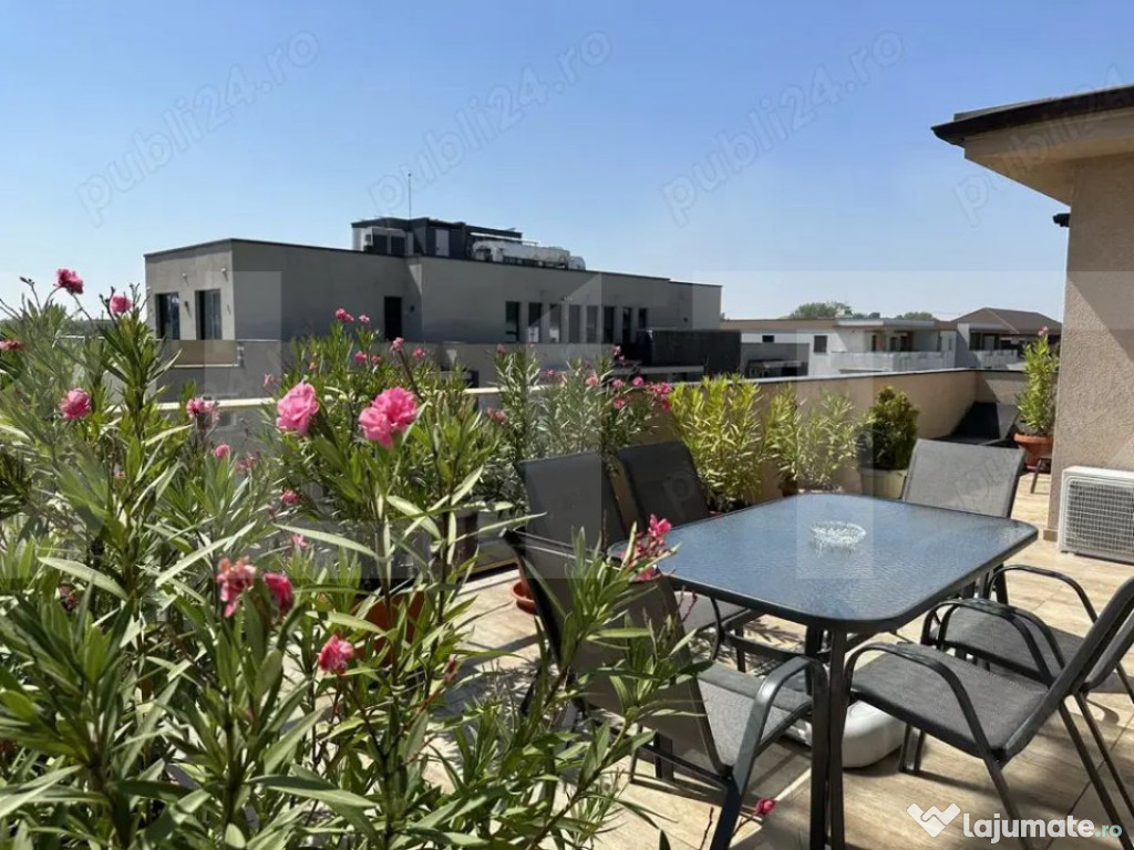 Apartament LUX de 2 camere si terasa 36mp in zona Kaufland/M