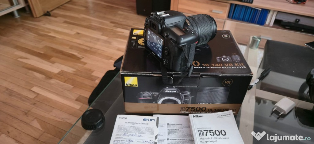 DSLR Nikon D7500 - kit Complet + Accesorii