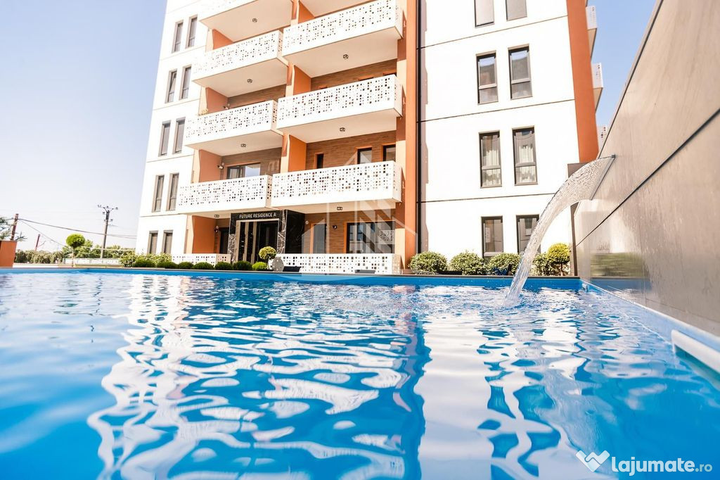 Apartament cu 3 camerere, mobilat de lux parcare subteran...