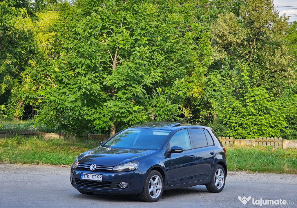 VW Golf 6 1.4TSI Navigatie SenzoriParcare Clima Trapă CamerăMarșarier