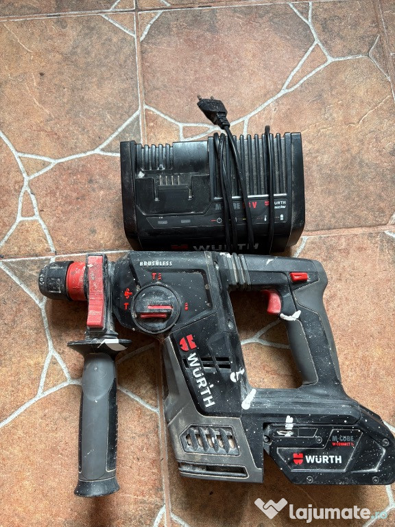 Rotopercutor + acumulator + incarcator !!!