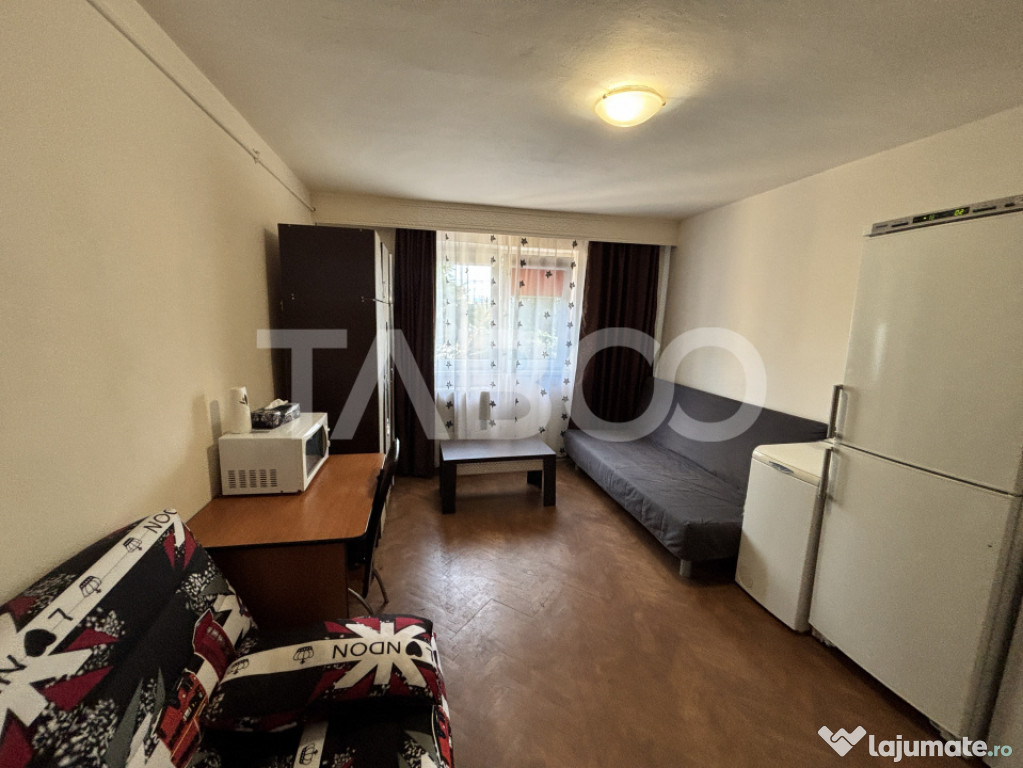 Garsoniera mobilata si utilata 22 mpu zona Lazaret Sibiu
