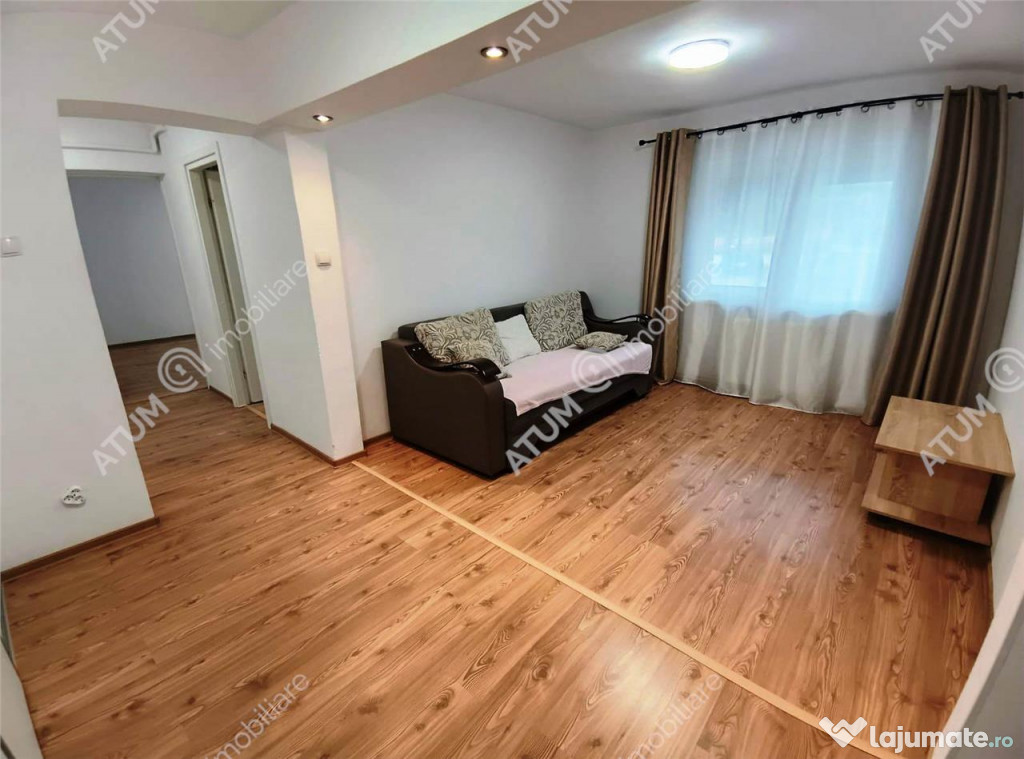 Apartament renovat cu 3 camere 2 bai si pivnita in Sibiu zon