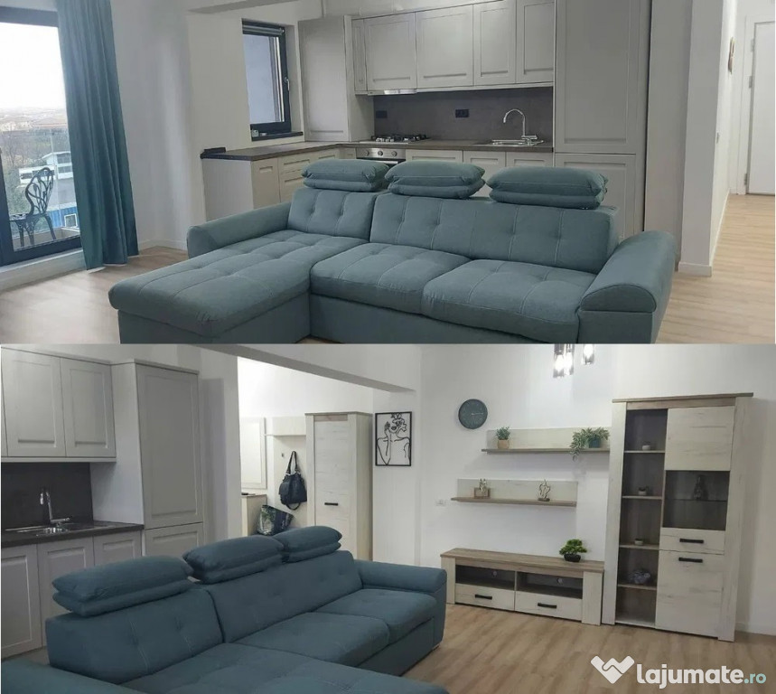 Apartament 2 camere de inchiriat zona KM 5, BLOC NOU