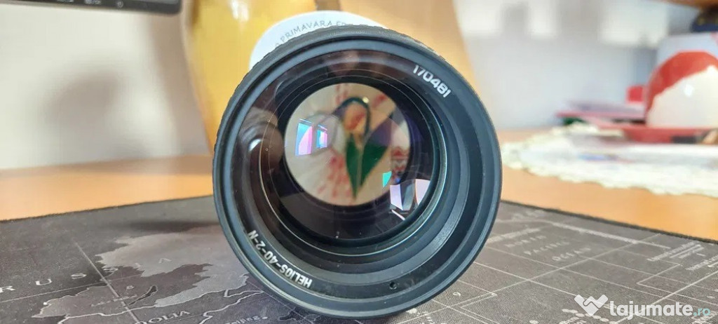 Helios 40-2, 85mm f1.5 Monster bokeh, Nikon, CIP confirmare focus