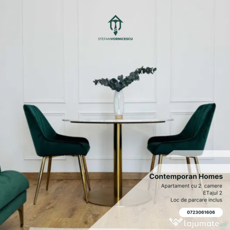 Prima inchiriere | Apartament premium 2 camere + parcare | P