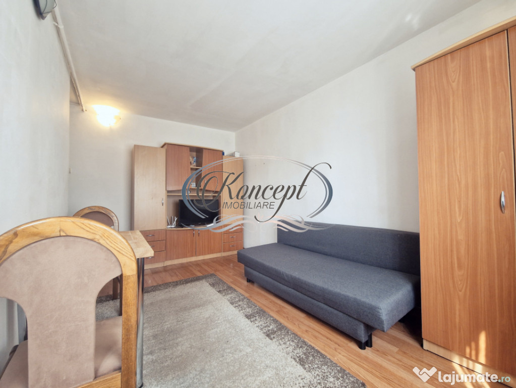Garsoniera cu centrala proprie, disponibila imediat