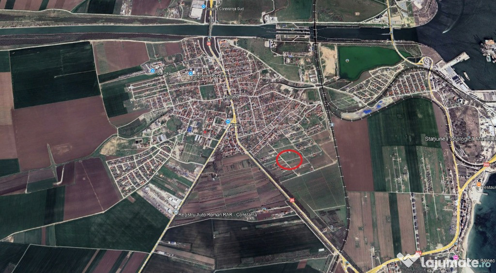 Teren de vanzare Agigea lot de casa