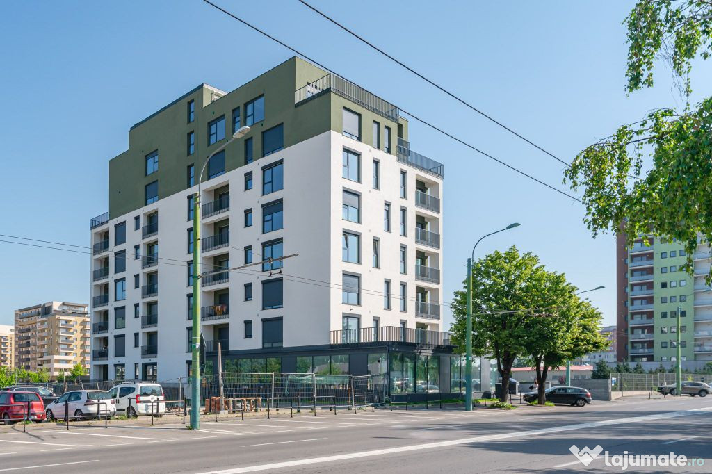 Vânzare studio 43 mp, bloc 2024, încălzire pardoseală...