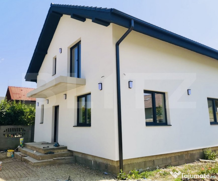 Casă spațioasă, 169 mp, 4 camere, terasă, Micești, Oriz