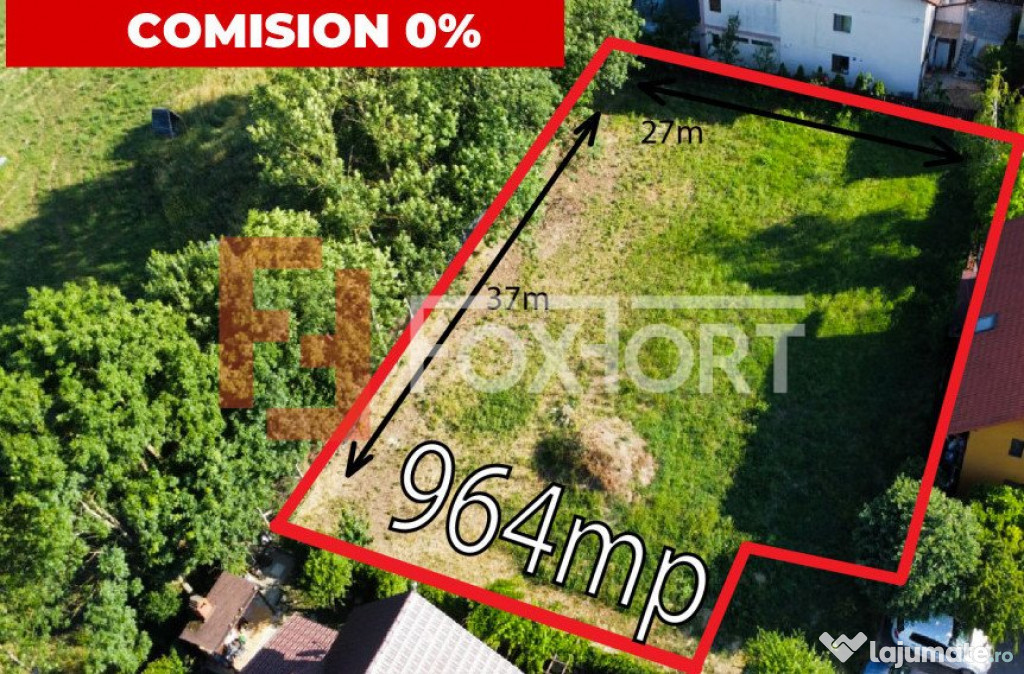 COMISION 0% Teren intravilan de vanzare - 964 mp - Timisoara