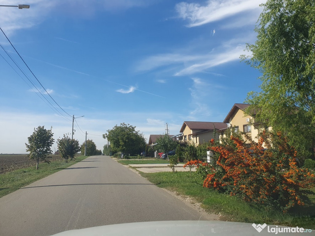 Teren cu destinatie mixta Balotesti,asfalt,electricitate,gaz,650mp