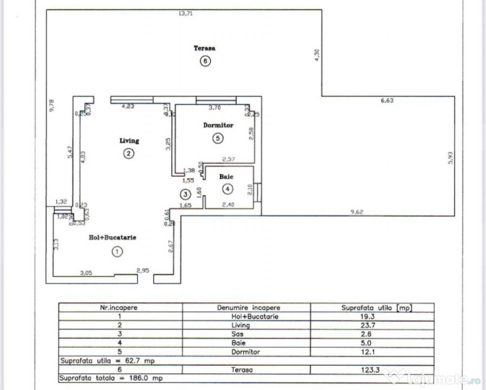 Apartament cu terasă cât o grădină – locul perfect pen
