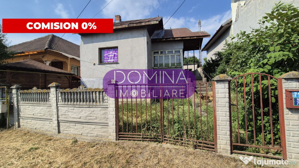 Casă cu teren generos, la DN E79 – Peșteana Jiu, Bâlte